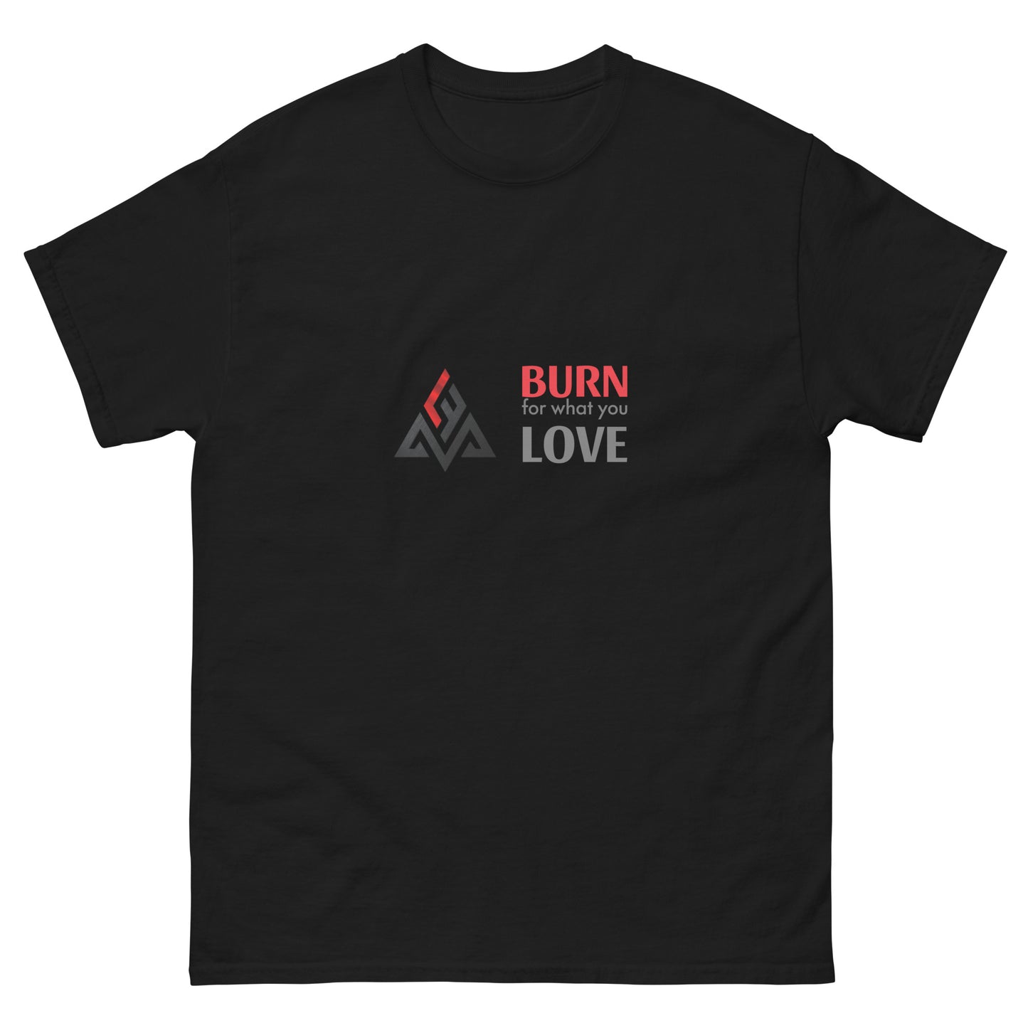 Men's Burn For What You Love Emblem Tee